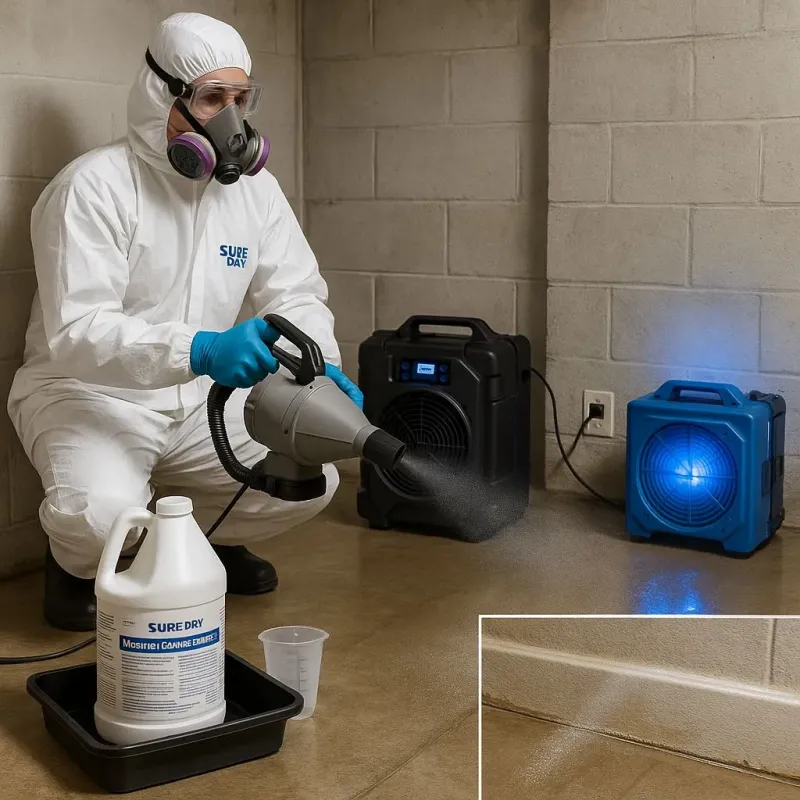 Sanitization and Odor Removal process in Socorro, TX